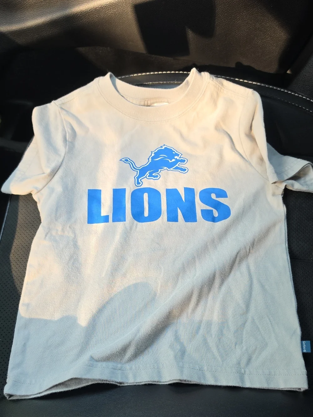 Detroit Lions Kids T-Shirts - Blue & Gray 4T Gerber